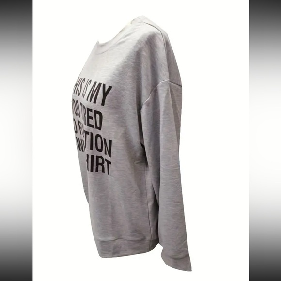 Too tired to function Pullover Sweatshirt, - Picture 2 of 4